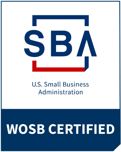 U.S. Small Business Administration WOSB Certified logo